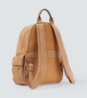 Sac à dos en daim | Brunello Cucinelli