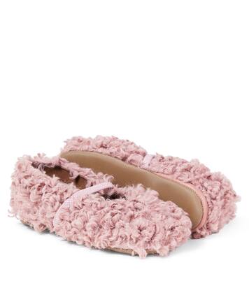 Joda泰迪绒芭蕾舞平底鞋  | PèPè