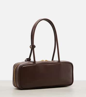 Beau leather shoulder bag | Miu Miu