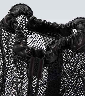 Leather-trimmed backpack | Tom Ford
