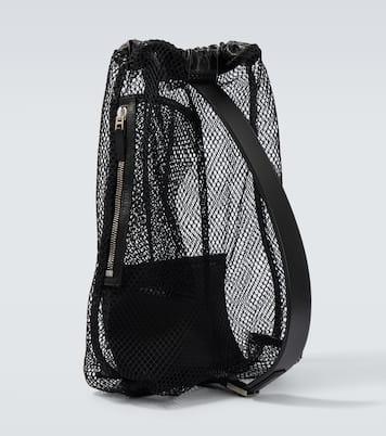 Leather-trimmed backpack | Tom Ford