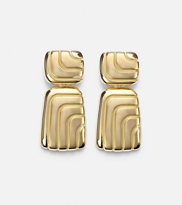 Labyrinth 18kt gold (750/1000) drop earrings | Pamela Zamore