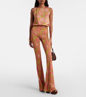 涡纹喇叭裤 | Etro