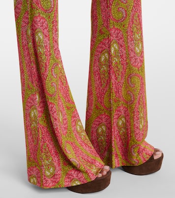 涡纹喇叭裤 | Etro