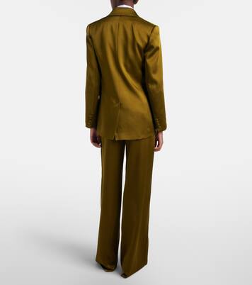 Pantalon ample Cono en satin | Max Mara