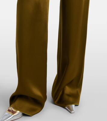 Pantalon ample Cono en satin | Max Mara