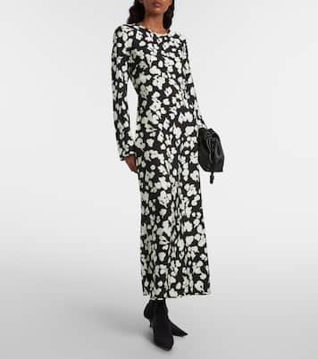 White Label Midikleid Waverly aus Twill | Proenza Schouler