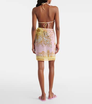 Spring Barocco beach cover-up | Versace