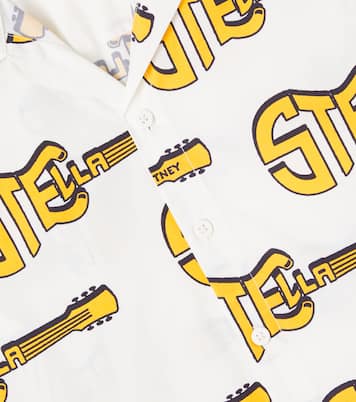 Bedrucktes Hemd aus Baumwolle | Stella McCartney Kids