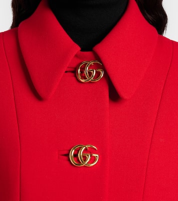 Double G wool coat | Gucci