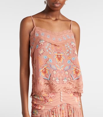 Caraco à dentelle et à fleurs | Farm Rio