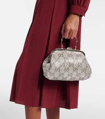 Clutch Evening Medium mit Kristallen | Gucci