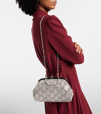 Clutch Evening Medium mit Kristallen | Gucci