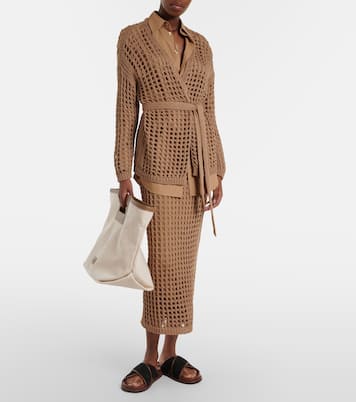 Midirock Geode aus Baumwolle | Max Mara