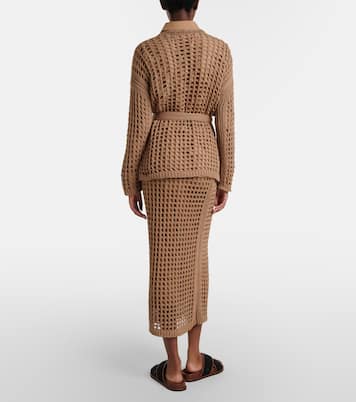 Midirock Geode aus Baumwolle | Max Mara