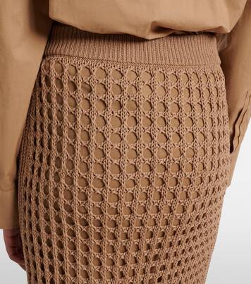 Midirock Geode aus Baumwolle | Max Mara