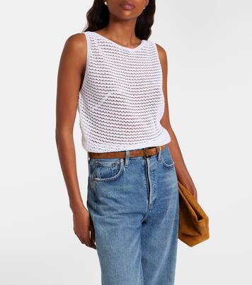 Débardeur en coton mélangé | Vince