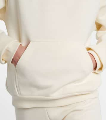 Sweat-shirt à capuche en molleton de coton | Balenciaga