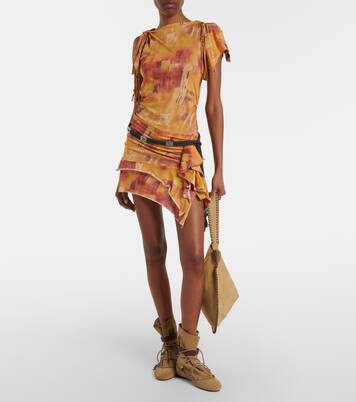 Robe Janick en coton à volants | Isabel Marant