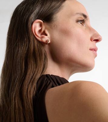 Boucles d'oreilles Kite en or 14 ct et grenat | Stone and Strand