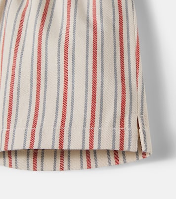 Frankie striped cotton twill shorts | Konges Sløjd