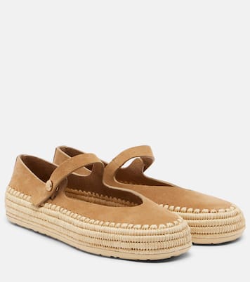 Paula's Ibiza Rio suede espadrilles | Loewe