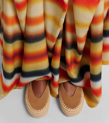 Paula's Ibiza Rio suede espadrilles | Loewe