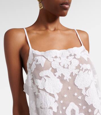 Besticktes Minikleid aus Baumwolle | Juliet Dunn