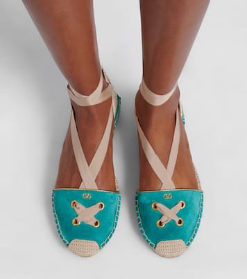 Resort suede espadrilles  | Valentino Garavani
