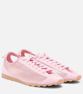 Tennis suede-trimmed sneakers | Jacquemus