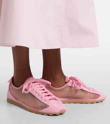 Tennis suede-trimmed sneakers | Jacquemus