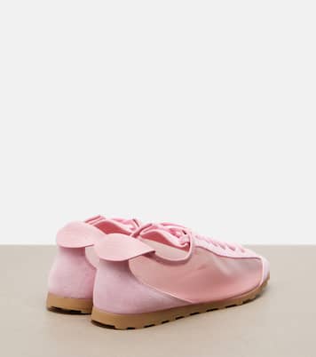 Tennis suede-trimmed sneakers | Jacquemus