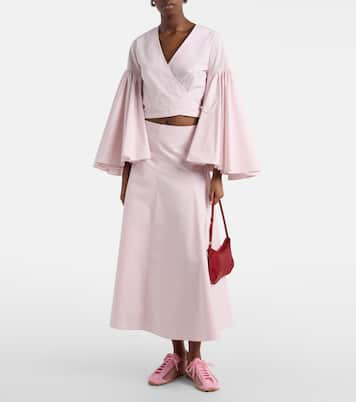 Tennis suede-trimmed sneakers | Jacquemus