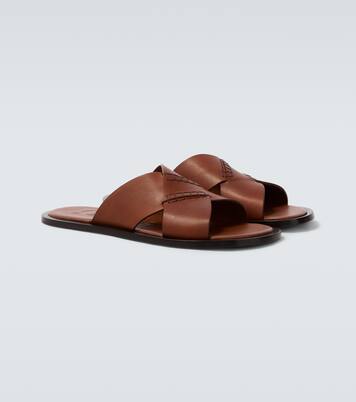 Mules Paula's Ibiza Flex en cuir | Loewe