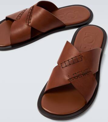 Mules Paula's Ibiza Flex en cuir | Loewe
