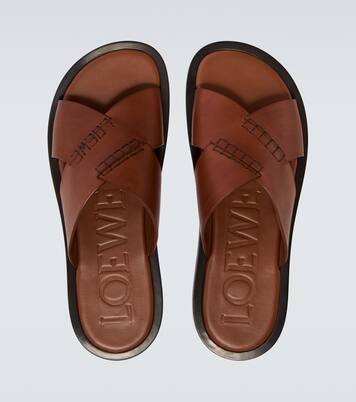 Mules Paula's Ibiza Flex en cuir | Loewe