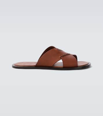 Mules Paula's Ibiza Flex en cuir | Loewe