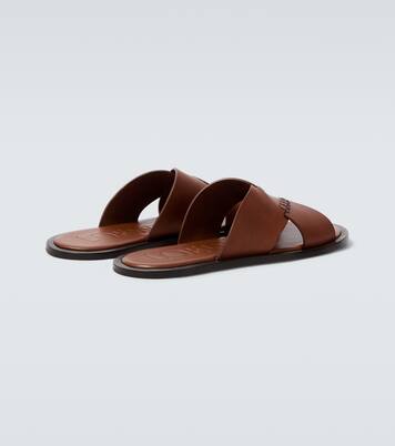 Mules Paula's Ibiza Flex en cuir | Loewe