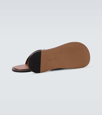 Mules Paula's Ibiza Flex en cuir | Loewe
