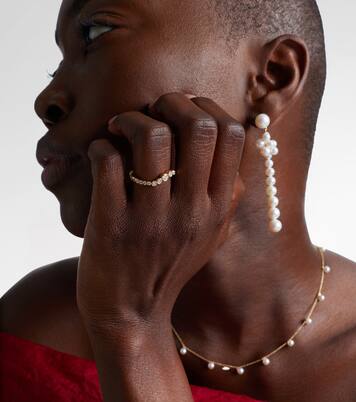 Sky Classic 18kt gold ring with diamonds | Sophie Bille Brahe