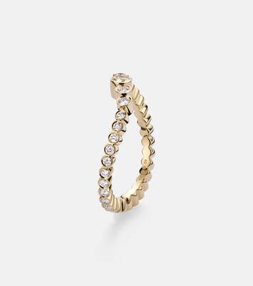 Sky Classic 18kt gold ring with diamonds | Sophie Bille Brahe