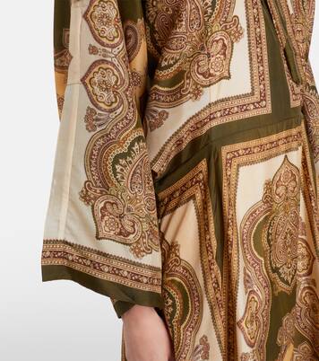 Midikleid Mahon aus Seide | Zimmermann