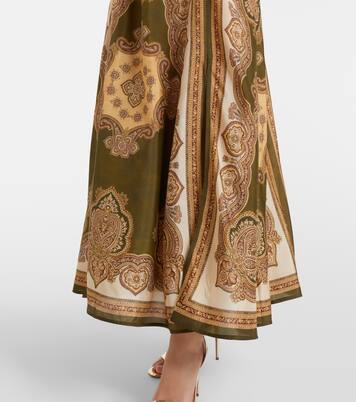 Midikleid Mahon aus Seide | Zimmermann