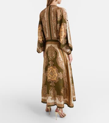Midikleid Mahon aus Seide | Zimmermann