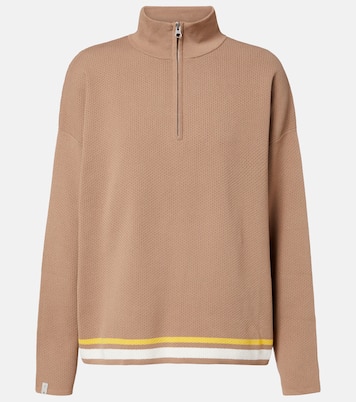 Veneto Carter knitted half-zip sweater | The Upside