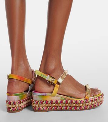 Espadrille-Wedges Pyra Clou | Christian Louboutin