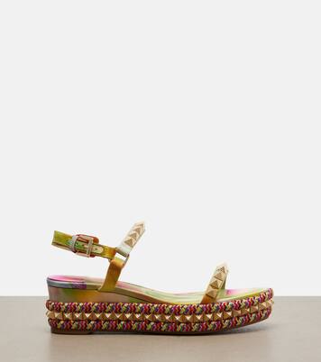 Espadrille-Wedges Pyra Clou | Christian Louboutin