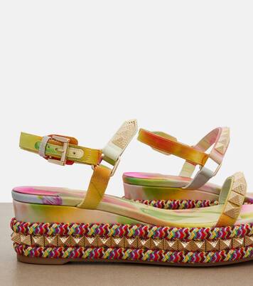 Espadrille-Wedges Pyra Clou | Christian Louboutin