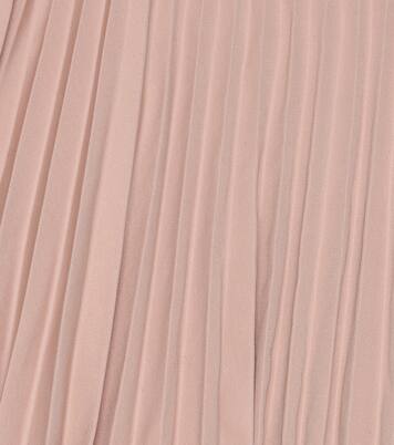 Pleated cotton T-shirt | Brunello Cucinelli Kids