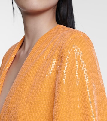 Robe à sequins | Halpern